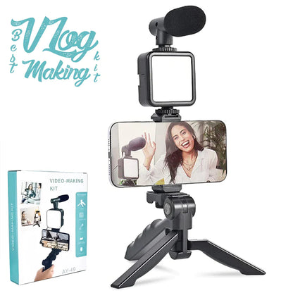 VLOGGING KIT | VLOGGING HIGH QUALITY | Vlogging kit 5 in 1